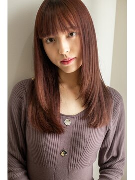 イオエ(ioe) 前髪/アンブレラカラー/こなれミディ/イメチェン/ウェーブパーマ