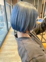 カヌレ 金沢文庫店&nbsp;【金沢文庫】【韓国ヘア】ブルージュ/ブルーシルバー