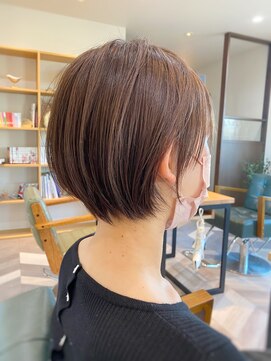 コムシュブー(Comme Cheveux) 【Comme Cheveux】モーブカラーショート☆/東（アズマ ）