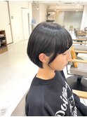 丸みショートボブ