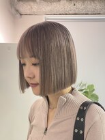 グロウ 渋谷西口(grow) グレージュ×ボブ