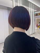ピークアブー アヴェダ ギンザシックス(PEEK-A-BOO AVEDA GINZASIX)&nbsp;簡単スタイリング　丸みボブ　まとまりがいいボブ　艶髪