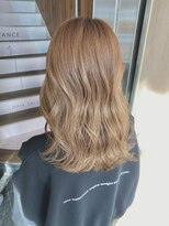 アヴァンス 天王寺店(AVANCE.) 透明感カラー×ミルクティーベージュ