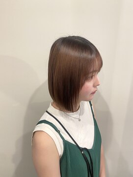 ユニコ(unico) 切りっぱなしボブ/レディースショート