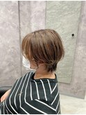 ナチュラルショートボブ