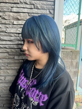 ハイバレーヘアーメゾン(HIGH VALLEY HAIRMAISON) ブルーカラーケアブリーチ岡山南中央町