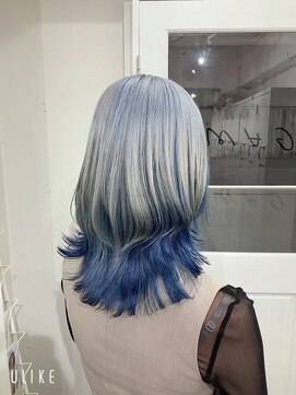 ゲーム 渋谷店(GAME) ダブルカラーグレージュカラーケアブリーチハイトーンカラー韓国