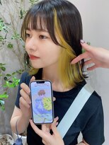 サンド 池袋(sand)&nbsp;推しカラー/インナーカラー/ダブルカラー/池袋駅/ボブ