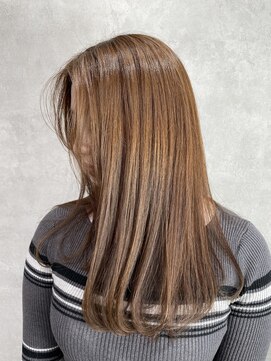 ルノン(LUNON) ベージュ/ナチュラル/艶髪/髪質改善/グレージュ