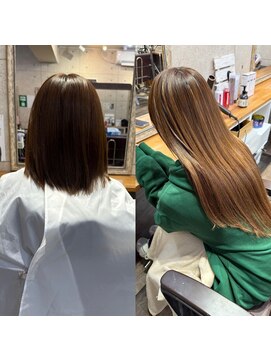 ルフレ 新宿歌舞伎町店(Reflet) プルエクステ/ブラウン/ロングヘア