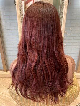 ビスイル 秋葉原店(Vis ill) チェリーレッド暖色カラーボルドーワインレッド春カラー