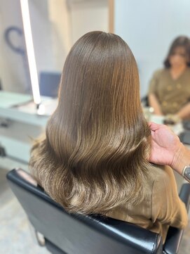 ブレンド 渋谷(BLend) フェミニンロング似合わせカットウェーブミディアム