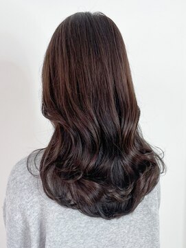 アイティーバイアルバム 八王子店(IT by ALBUM) 似合わせカットマロンベージュメルティカラー_ba490301