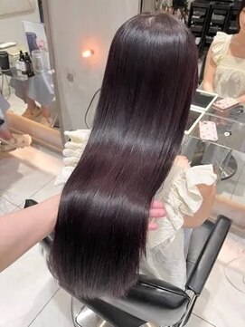 ヘアサロンガリカアオヤマ(hair salon Gallica aoyama) 深みのある暖色カラー/暗髪カラー