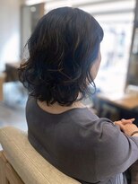 フリップビーアヴェダ(FLIP B AVEDA)&nbsp;本八幡×パーマボブ×オーガニックカラー×ミディアム