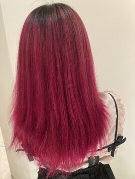 カラーズヘアー(Colors hair) 【colors 田宮】ワインレッドカラー