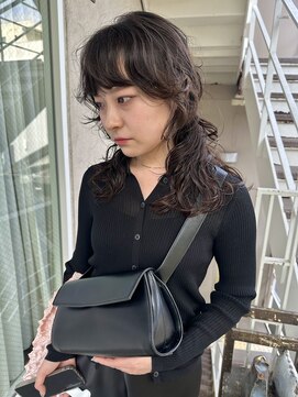 トレンチ(TRENCH) くせ毛風パーマ ニュアンスパーマ マッシュラインカール