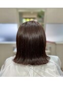 夏に楽ちん切りっぱなしボブ！