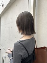 ディジョン(Dijon)&nbsp;韓国顔まわりレイヤーカットグレージュオリーブベージュブラウン