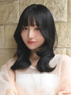 アース クロスガーデン川崎店(HAIR&MAKE EARTH) ロングレイヤー［川崎/髪質改善/縮毛矯正/前髪/顔周りカット］