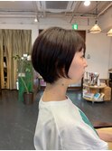 前下がりショートボブ