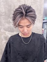 メンズサロン キング 心斎橋店(Men’s salon K!ng)&nbsp;波巻きツイストスパイラルパーマ/フェザーパーマ/眉毛/メンズ