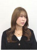 クラゲヘアー/小顔に見せるヘア/ココアベージュ/木更津