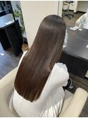 髪質育成ストレート