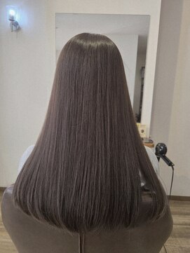 ヘアーショップ ツインクル(hair Shop twinkle) 透明感のあるグレージュカラー