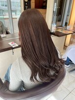 ルページ 千葉(lpage)&nbsp;髪質改善/顔周りレイヤーカット/グレージュ[千葉/千葉駅]