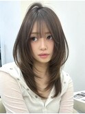 ハッシュカット/シャギー/レイヤーカット/韓国ヘア/髪質改善