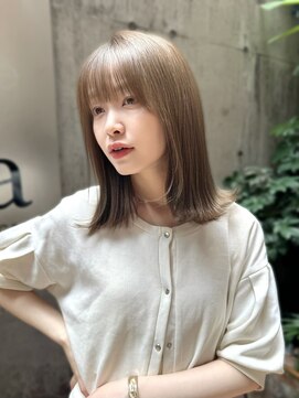 ソア 並木坂(Soa) 韓国スタイル/透明感カラー/ミディアム