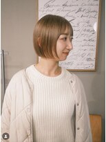 ムク(muku)&nbsp;ナチュラルベージュミニボブ