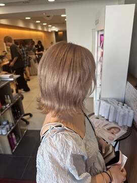 ニューヨークニューヨーク 桂店(NYNY) ☆ミルクティーベージュ/ケアブリーチ