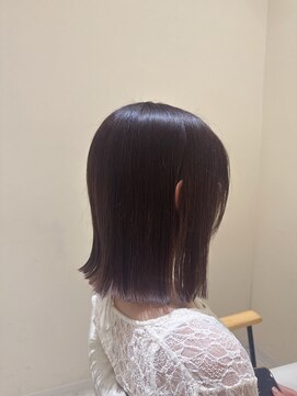 ジーナ 熊本(Zina) 切りっぱなしボブ