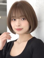 アビリタ(abilita)&nbsp;ボブ 大人ショート 丸みボブ 白髪染め 髪質改善 赤み消しカラー