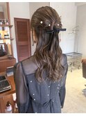 お呼ばれヘアセット