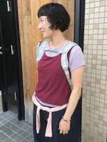 ハマモト ヤマ オオサカ(ハマモト Yama Osaka)&nbsp;くせっ毛ボブ
