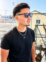 ユイマァルスロウ 倉敷(YUIMARLSLOW)&nbsp;倉敷メンズカット20代30代40代オールバックフェードカット