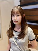 心斎橋/韓国ヘア/レイヤーカット/ブリーチなしダブルカラー