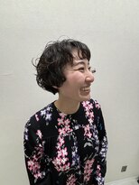 クワイア 川崎店(0choir) ダークパープル/ナチュラルショート/ミルクブラウン/夏/川崎