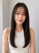 ノア(NOA) 【NOA】小顔顔まわりレイヤー艶髪ロング髪質改善