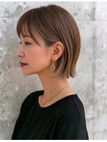 ルーファス 恵比寿南(Ruufus) 【40代50代】似合わせ大人ショート/前髪あり/髪質改善
