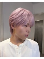 ベレーザ 川越(Beleza)&nbsp;ba20197_ピンクラベンダーハイトーンカラー透明感センターパート