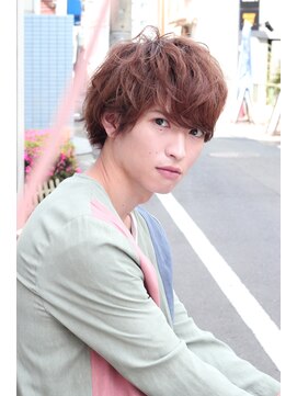 ブークル(boucle) 好感度アップ！外国人風スマートマッシュスタイル