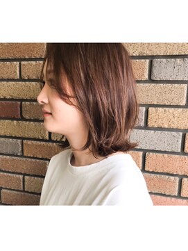 エーライン美容室(A-line) 外ハネレイヤーボブ
