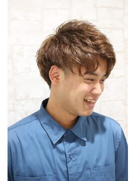 グラスヘア 流川店(Grass Hair) エアリーマッシュアップ