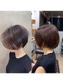 【mag ginza】絶壁解消!!横顔美人なオトナのショートボブ