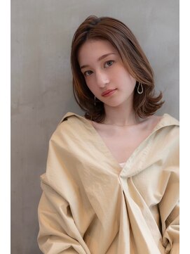 ハバナ 新宿(HAVANA) /ミディアムレイヤー 20代30代/大人かわいい/小顔ショートボブ