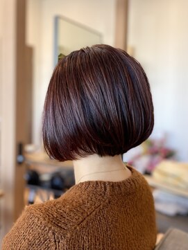 ロトヘアー(Roto hair) 20代30代40代ひし形前下がりボブ【Rotohair】